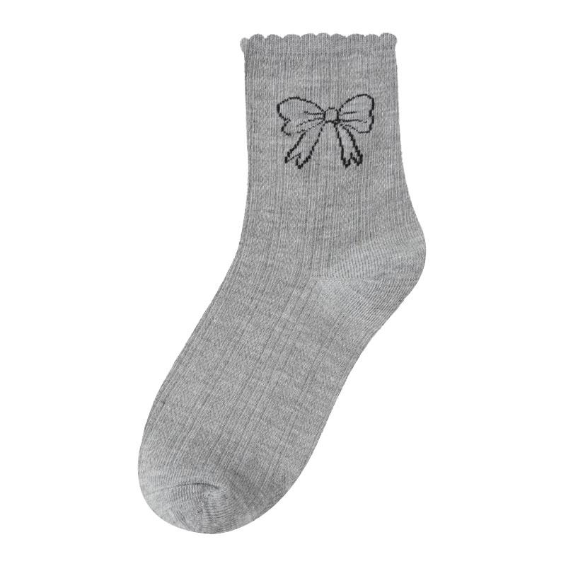 Damen Schleife Netz Socken Sommer Dünn Atmungsaktiv Süß Koreanisch Ins Ballettstil Socken