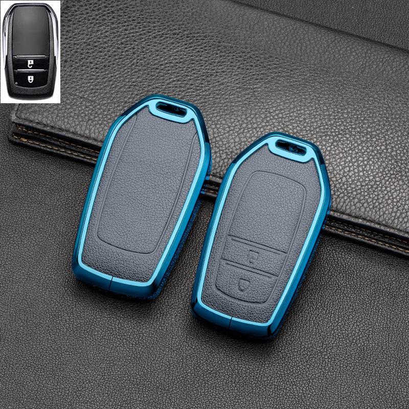 Full-Cover Metal Key Case for Toyota Corolla, RAV4, Rongfang, Wilanda, Levin, Camry