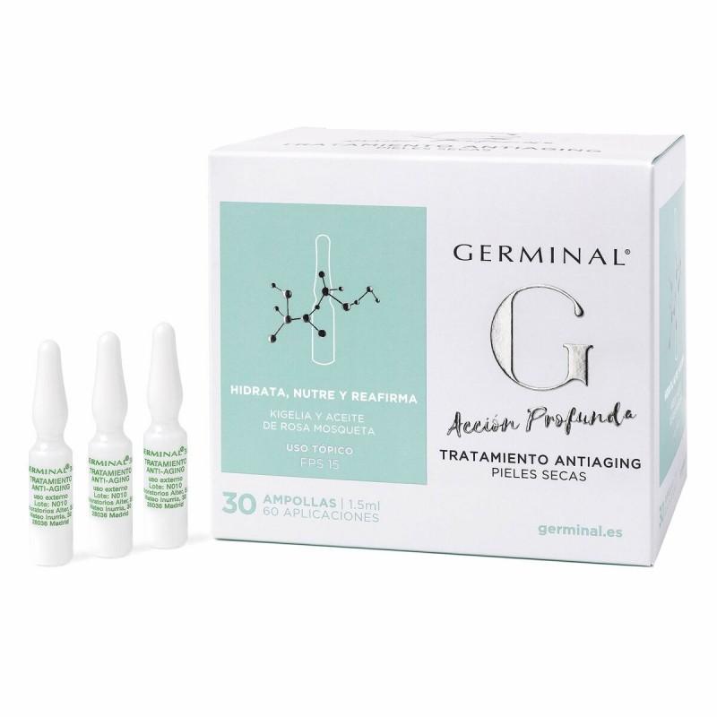 Germinal-Ampollas Germinal 30 x 1,5 ml Piel Seca Antiedad