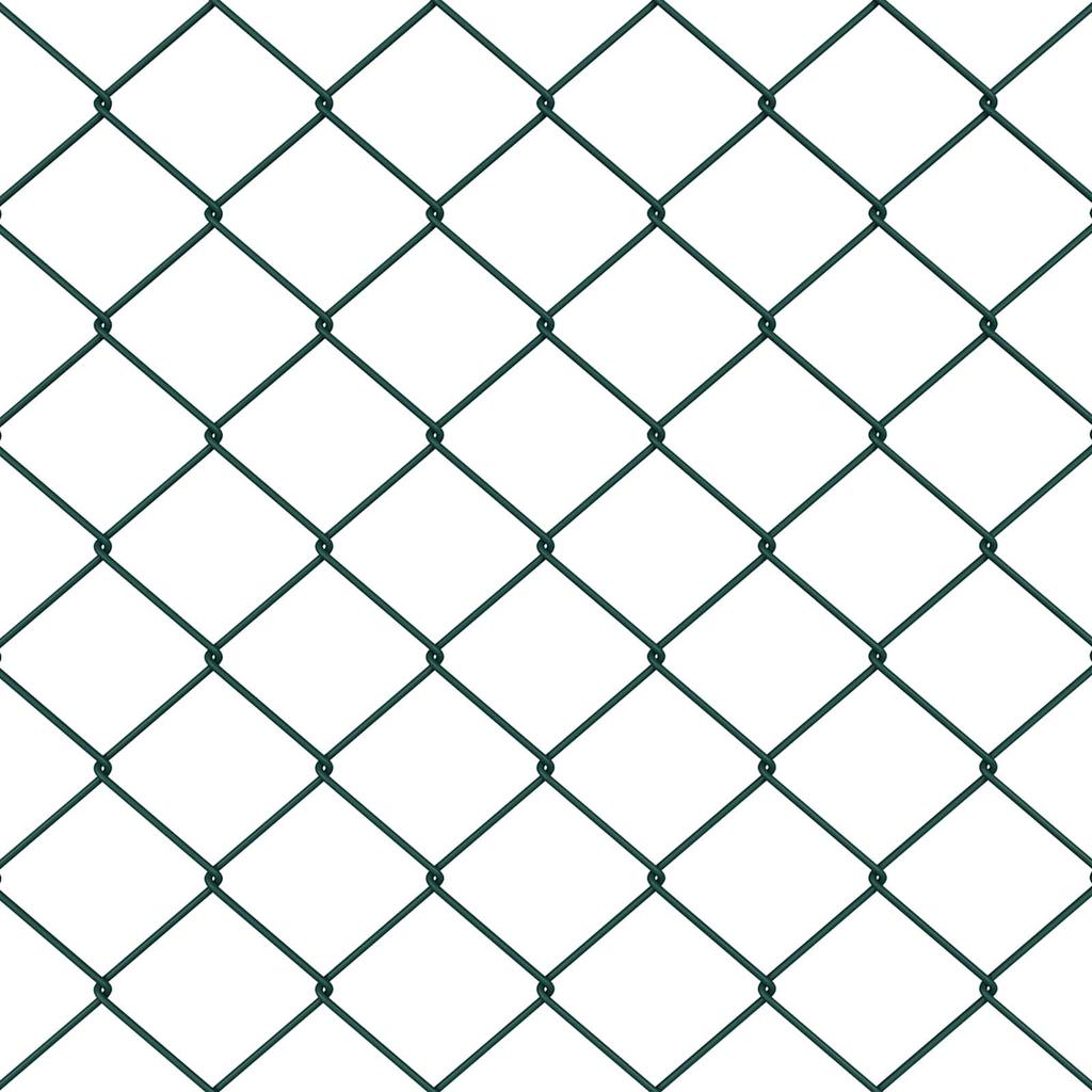 Chain Link Fence Green