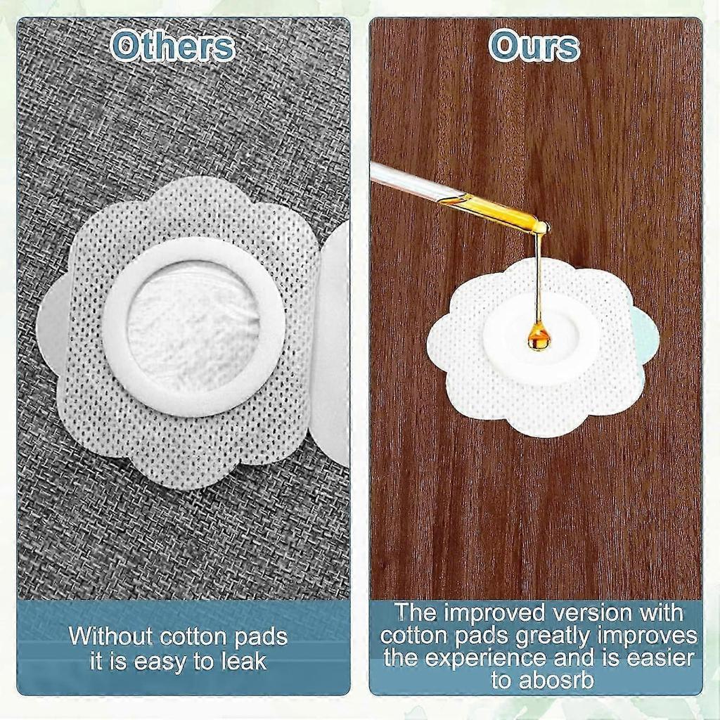 2025 Latest Model 50Pcs Self-Adhesive Castor Oil Patches,Castor Oil Pack Wrap