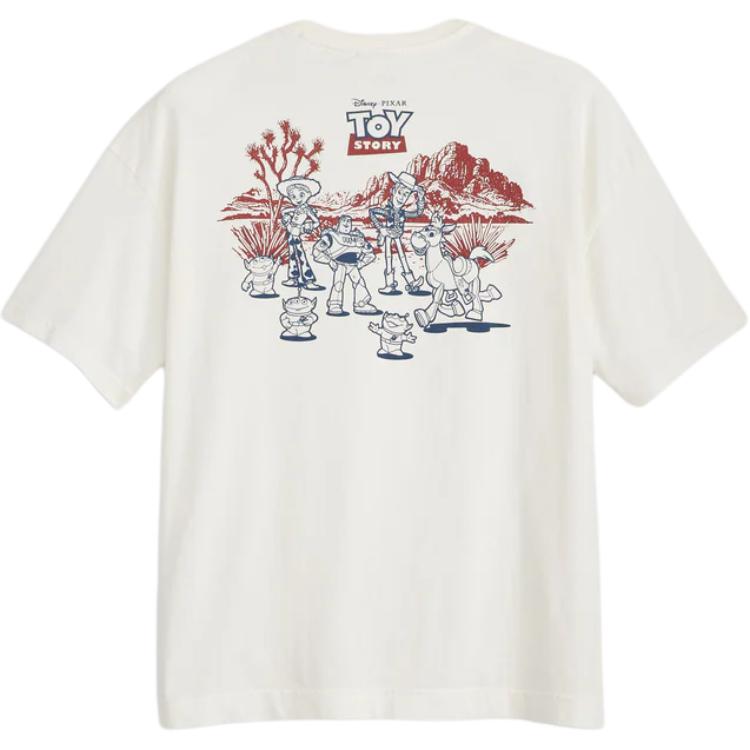 Levis X Toy Story Collaboration FW25 Comfortable Versatile Loose Casual Short Sleeve T-Shirt Men Tops 0034T-0000
