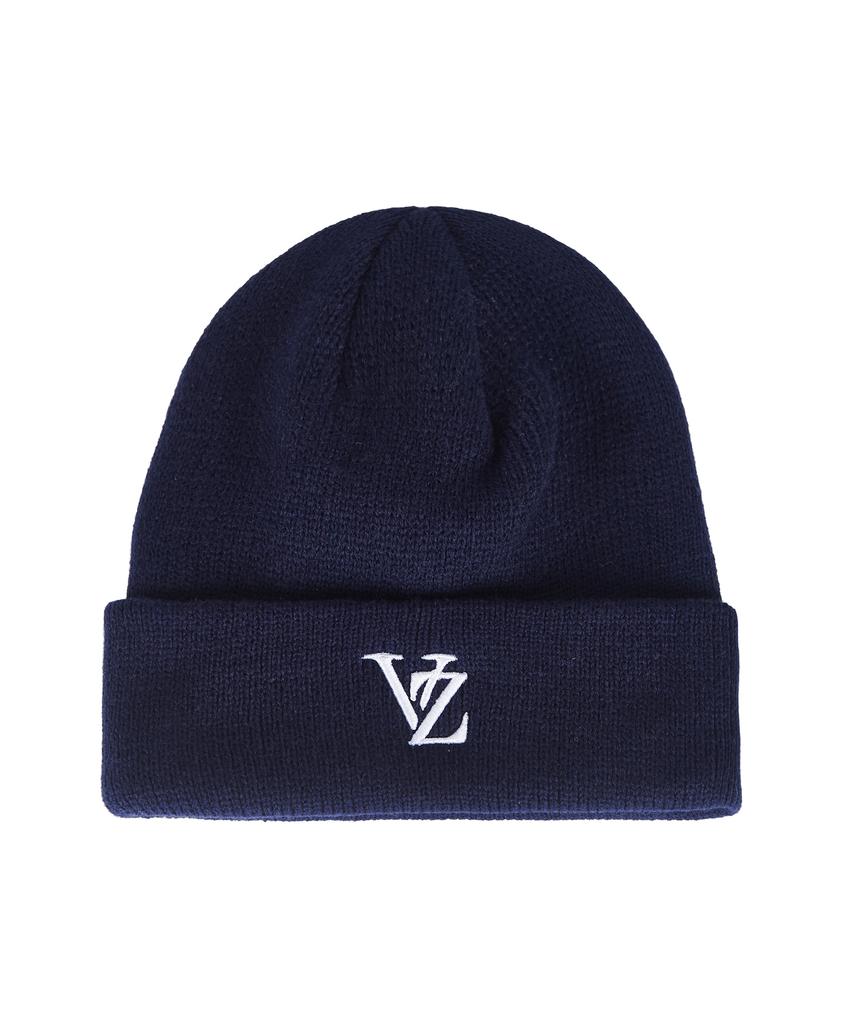 Bajal 3D Monogram Beanie Navy