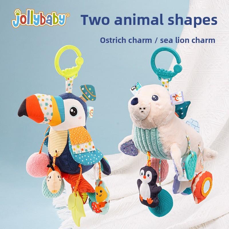 Jollybaby Baby Sensory Toy With Soft Cotton Material For Visual And Auditory Development