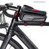 Fahrradtasche Vorderrrohr Touchscreen Rahmen Wasserdichte Handyhülle Radfahren Mountainbike Zubehör