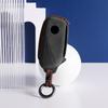 Interior Mouldings Alcantara Car Key Case Shell Cover For BMW Series 7 735 i 740 Li X7 X1 U11 2023 I7 G07 LCI XM Keychain Protec