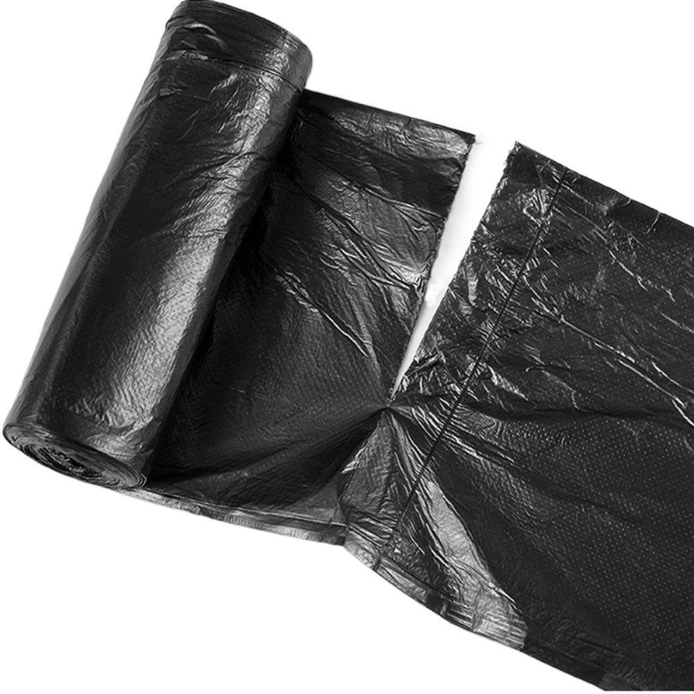 100pcs Disposable Garbage Bag Plastic Trash Bag Liner Bags Waste Bag  Bathroom