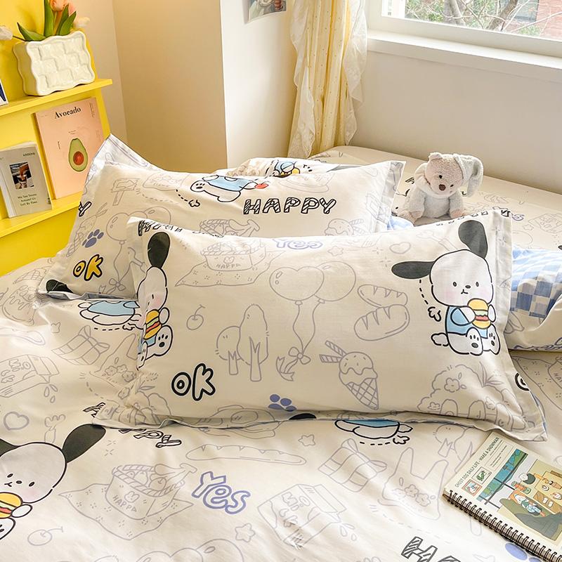 100% Cotton 1 Piece 48cm*74cm Pillowcase Beauty Floral Printing Pillow Case Cover For Bedroom