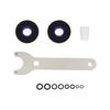 1 Set Guarnizioni Cilindro Sterzo Idraulico Montaggio Frontale Hs5167 Con Set Chiavi Per Seastar Accessori Auto
