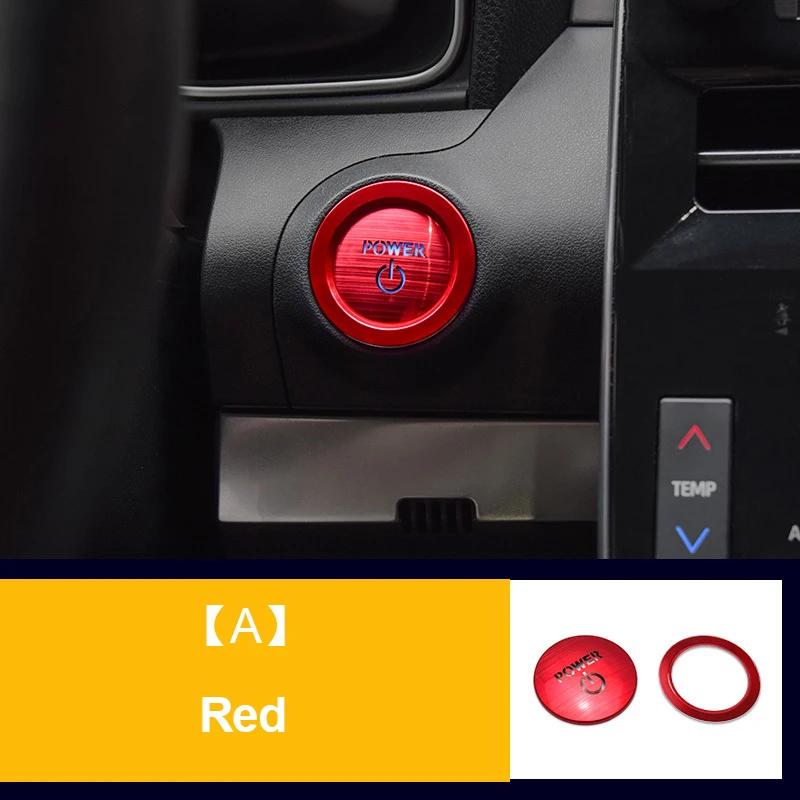 For Toyota Camry 2018-     XV70 Hybrid Car Interior Engine Start Stop Push Button Cover Trim Sticker Accessories