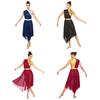 Rochie Lirică Metalizată Strălucitoare cu Tiv din Plasă Fluidă, Fără Mâneci, cu Nasturi în Partea Inferioară