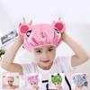 Children's Cartoon Shower Cap Double-Layer Creative Waterproof Cute Shampoo Cap Colorful Bath Accessory for Kids