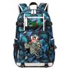 One Piece Zoro Print Large Capacity School Backpack For Kids Teens Anime Bookbag
