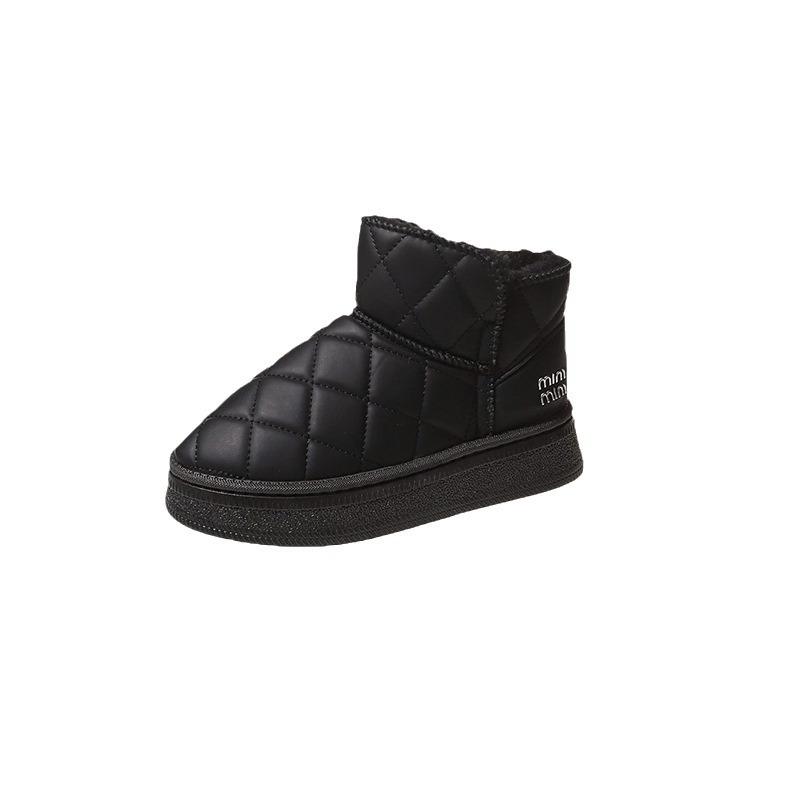 Autumn and Winter Plush Casual Thick Soled Snow Boots for Women