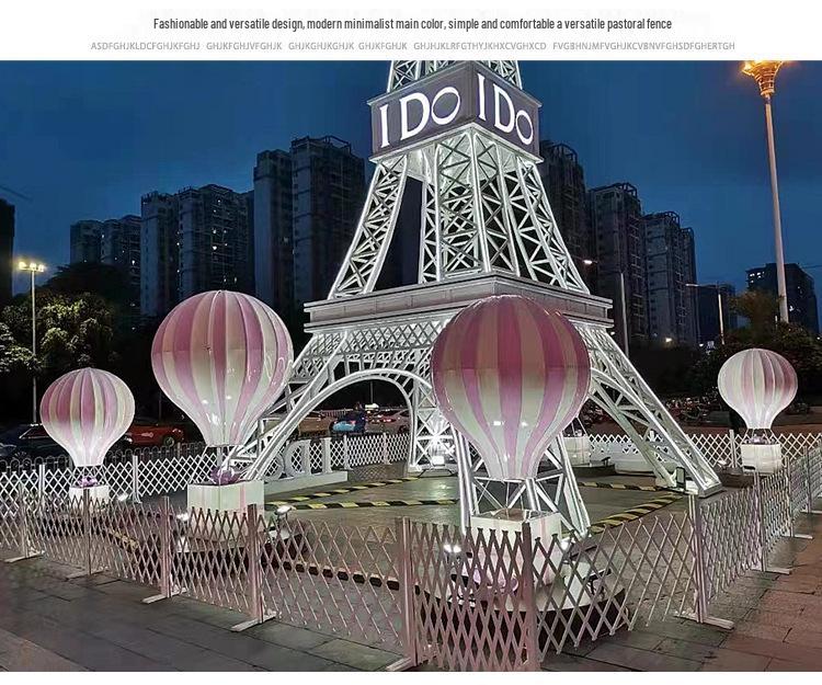 Extendable Anticorrosive Wood Garden Fence & Climbing Frame for Outdoor and Indoor Use