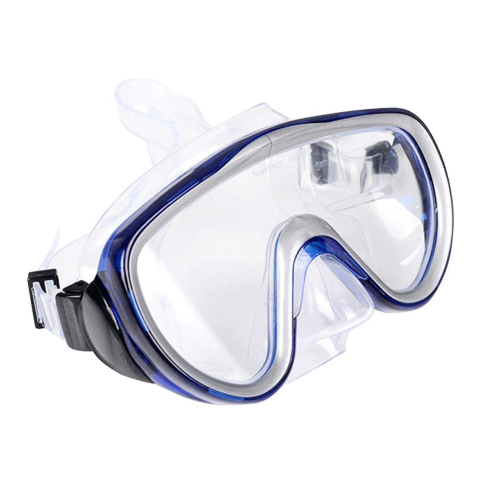 Large Frame Snorkeling Goggles Tempered Glass Swimming Glasses Diving Goggles  Swimming