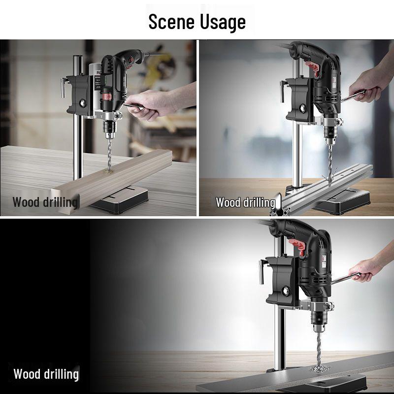 Multifunctional Mini Hand Drill Stand - Universal Press Tool for Small Drills