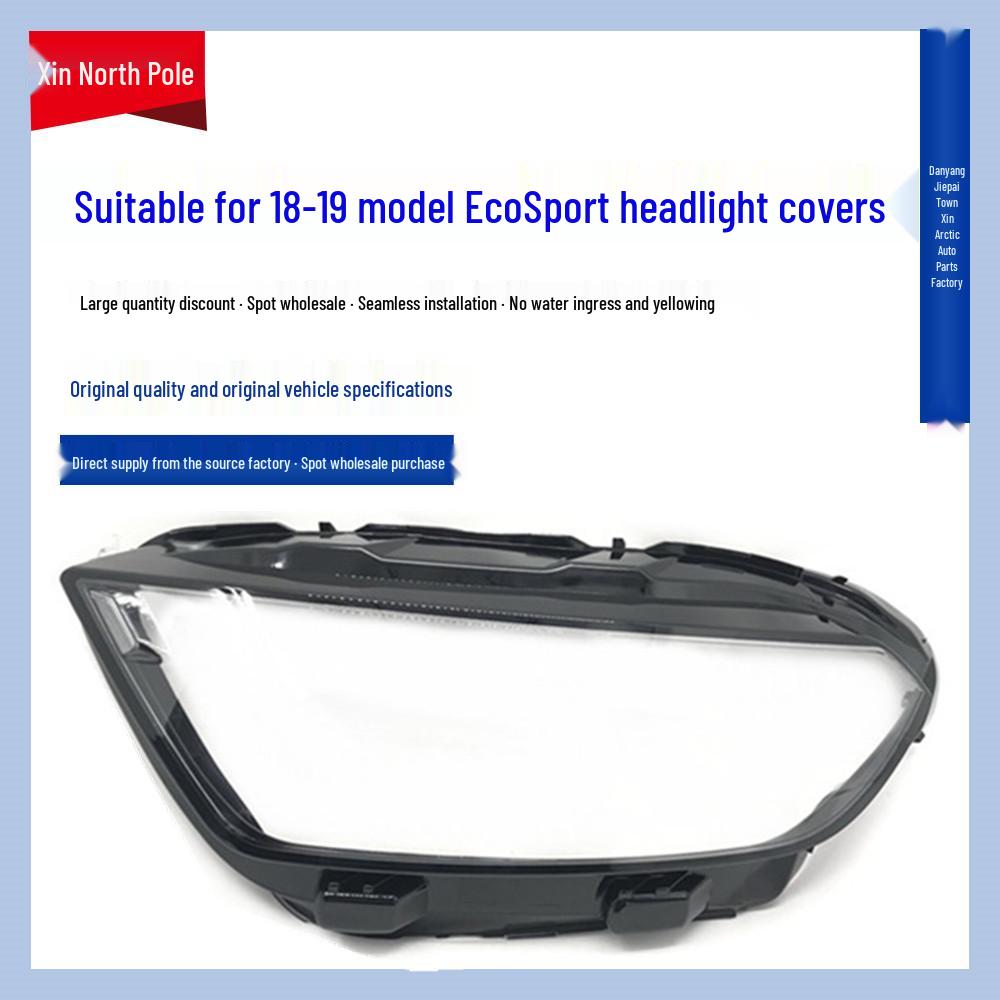 Ford EcoSport 18-19 Model Transparent Headlight Cover