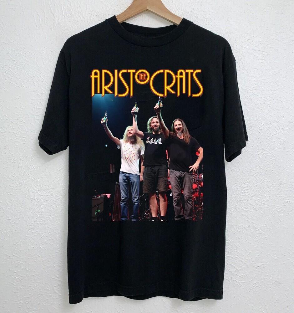 

NEW The Aristocrats Band Members Gift Fan Black Size S-5XL Shirt Unisex T-Shirt XL