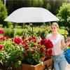 Umbrellas For Outdoor Plants Foldable UV Protection Parasol Garden Sun Shade Covers For Patio Balcony Outdoor Backyard Terrace