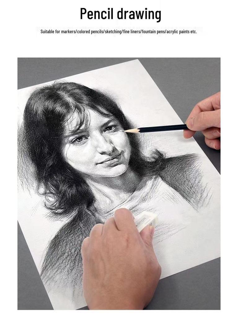 Premium Thick White Cardstock Paper for A4/A3, 160-180gsm - Ideal for Drawing, Photocopying, Laser/Inkjet Printing, and Markers