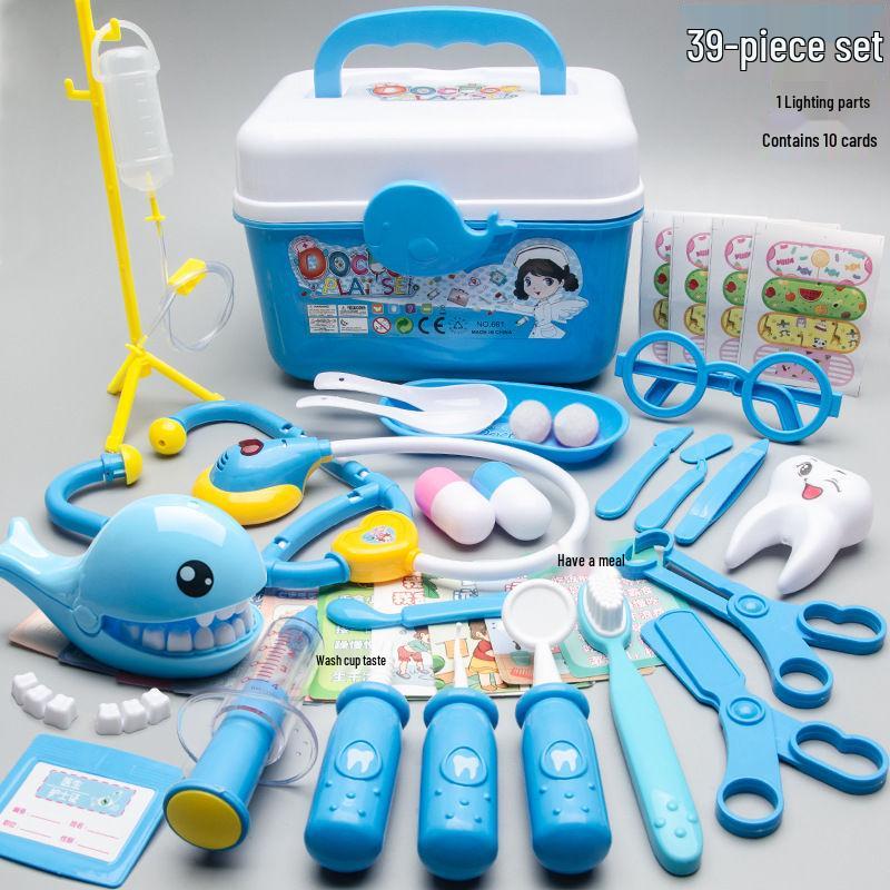 Children s Doctor Toy Set: Stethoscope, Injection, Nurse Kit - Educational Role Play
