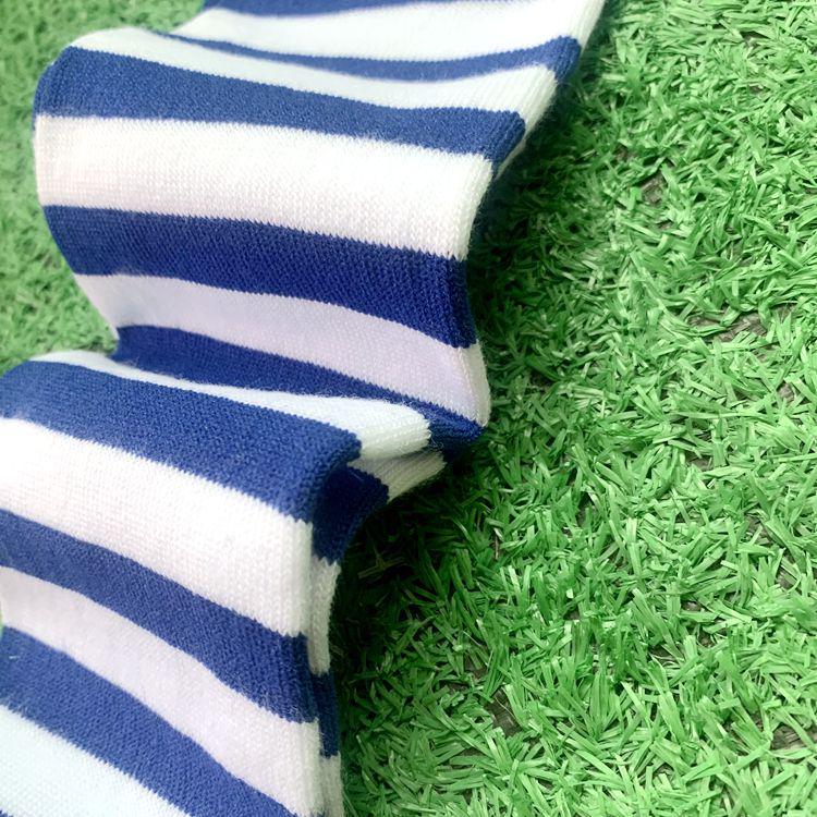 European & American Striped Christmas Lolita Mid-Calf Socks - Perfect for COS Anime Parties & Children's Day Performances