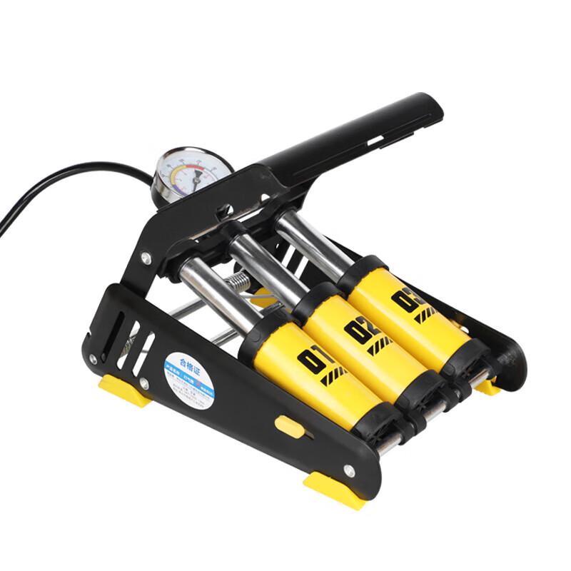 Tangqi Guyi Triple-Barrel High-Pressure Foot Pump