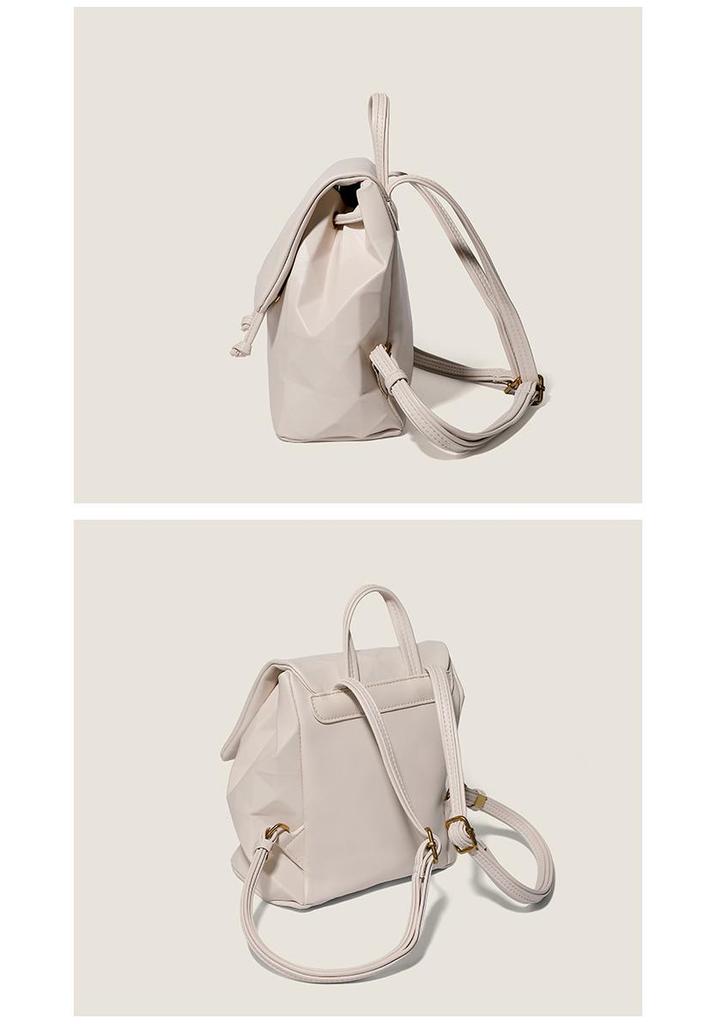 Geometric Diamond Pattern Double Shoulder Backpack - Versatile for Work, Commute, Travel & Outings