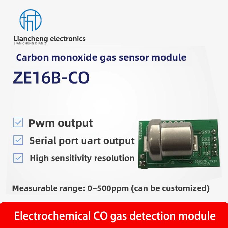 ZE16B-CO Carbon Monoxide Sensor, Electrochemical Detection Module, CO Gas Alarm for Home & Car