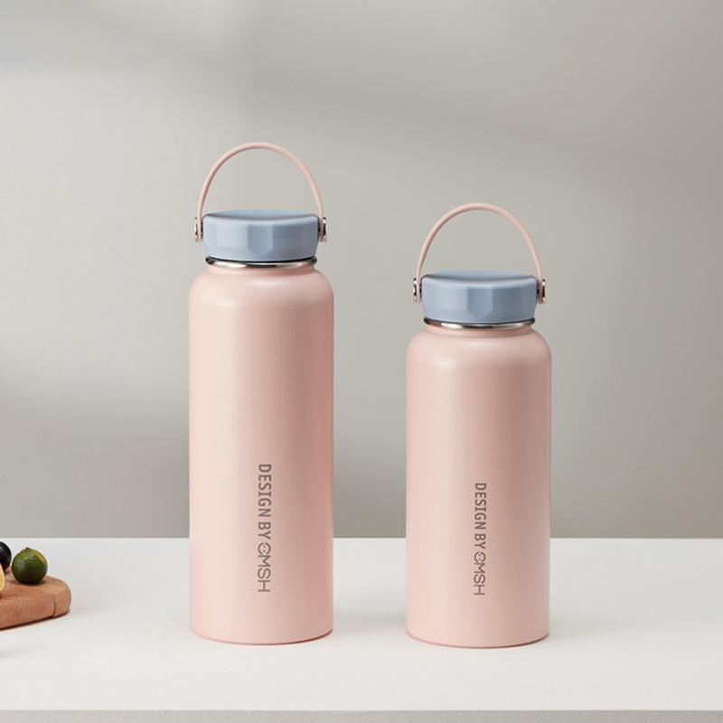 MeyJig Termoska Nerezové vakuové termosky Velkoobjemová cestovní konvice 1150ml