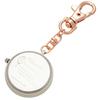 Fieldwork Women's Analog Pocket Watch with Keychain, Pasche, White, GY083-1