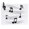 6 PCS/Set Fridge Magnets Creative Musical Notes Magnet Refrigerator Message Sticker Home Decor