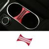 Gear Water Cup Holder Panel Cover Trim For Benz GLA CLA 2013- Red Aluminum