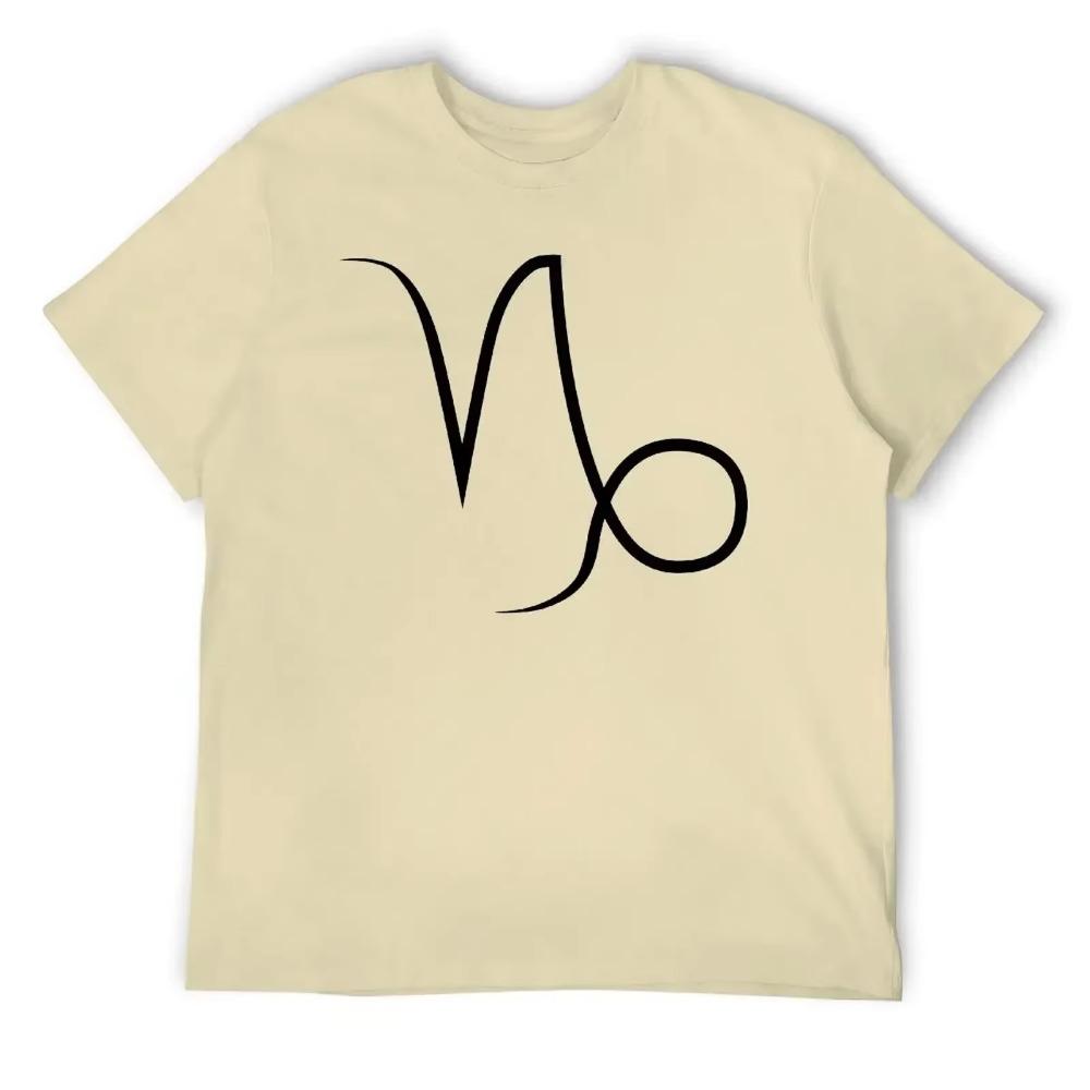 Capricorn Twelve Constellation (1) Crewneck T-shirt Sport Tees Hot Sale Funny Novelty Leisure USA Size