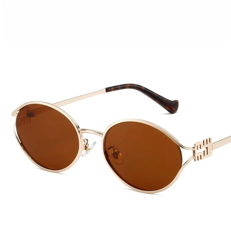 Nuevas Gafas de Sol de Verano Forma Ovalada Estilo Ins Gafas de Sol de Moda para Mujer Protección Solar UV400 Gafas de Sol Gafas De Sol Mujer