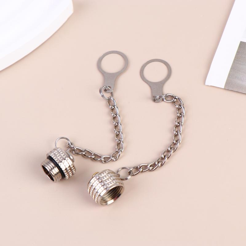 M12 Connector Dust Cover Rust Resistant Metal Waterproof Inner Outer Thread Cap for Telecommunication Tower Wiring