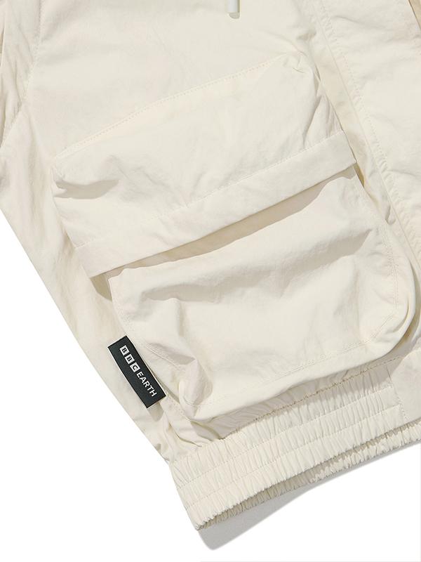 Bibissieoseu W Convertible Hoodie Crop Jacket_Ivory