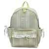 Schoolbag Japanese Plaid Backpack Female Student Schoolbag Junior High School High School Large Capacity Lightweight Girl Wind Backpack Cute Ins