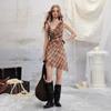 unifree Sweet Bow Ribbon Slim-Fit Dress