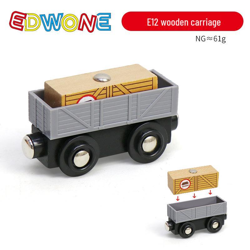 

EDWONE Магнитный деревянный набор железной дороги для детей