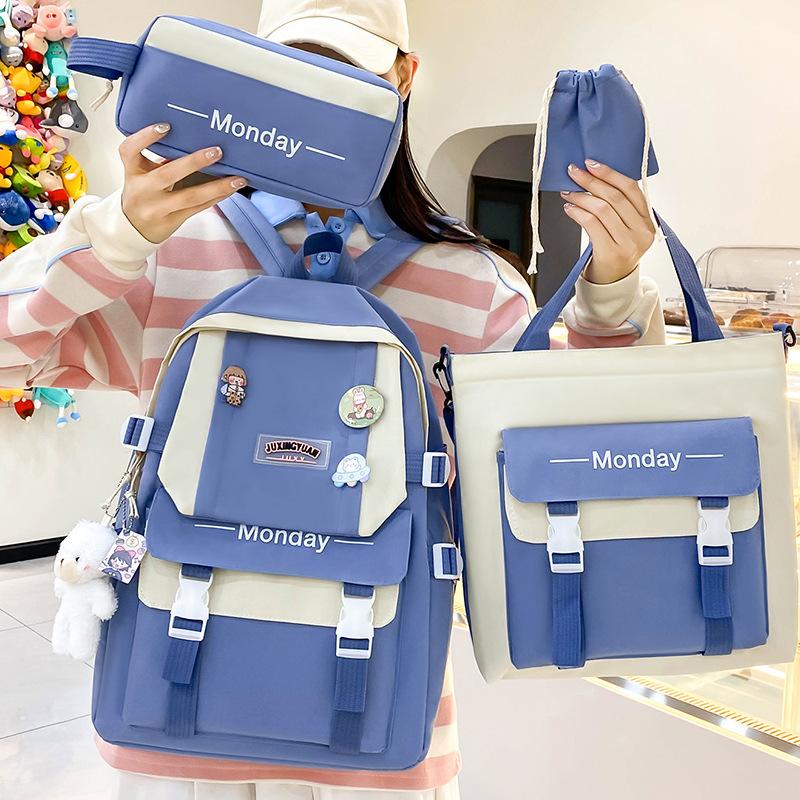 School Bag, Primary School Girl, Junior High School Student, Middle School Student, College Student, Cute High-value Backpack, Backpack.