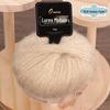Gold Lurex Mohair Silk Yarn 25g for Knitting Scarves, Gloves, Hats, and Shawls