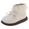 Anti-slip Shoes with Fleece Lining, Girls' Boots with Soft Soles, Baby Shoes, Toddler Shoes