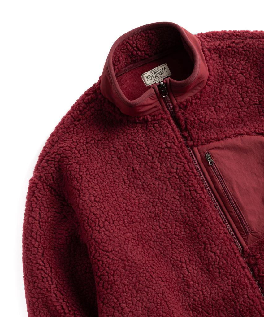 Wild Bricks W24 Fleece Jacket (Red)
