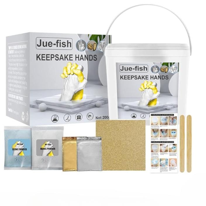 Hand Casting Kits, Handmade Plaster Hand Mould Casting Kit, Sculpture Kit, Accessories for DIY Hands, Models
