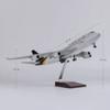 1/150 Scale B747 UPS Aircraft Model Civil Aviation Cargo Resin Diecast Airplanes W Light and Wheel for Collection Display