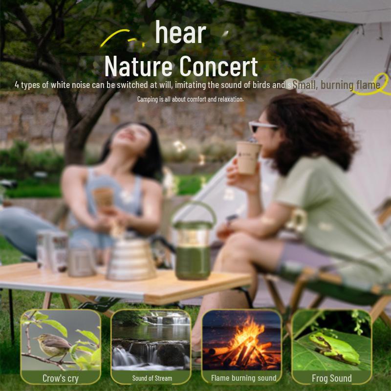 Marti T20 Outdoor Bluetooth Speaker with Portable Camping Light, Long Battery Life, and Stereo Sound Quality