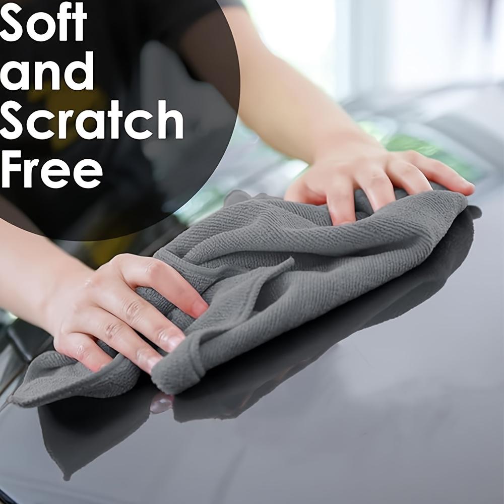 Ultra Absorbent Microfiber Towels for Car Washing, Dish Drying & Glass Cleaning - Compact, Ultra-Soft, Non-Scratch kitchen towel