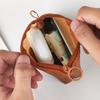 Mini Capybara Mesh Pencil Storage Bag Portable Transparent Pouch for Pens Erasers Cartoon Design Simple Pocket Organizer A7777